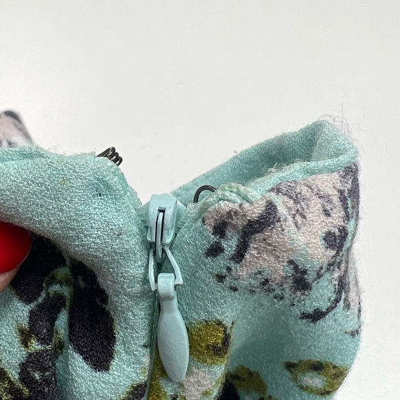 Free People Fiona Printed Flutter Shorts in Mint Combo High Rise Size 4 - Picture 15 of 16